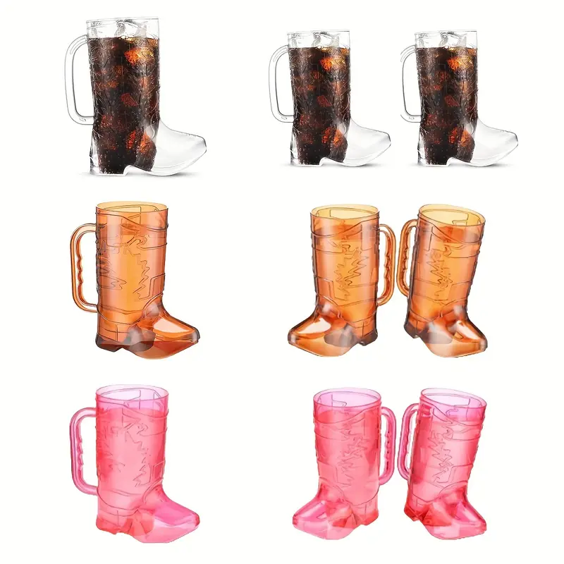 Cowboy Boot Beer Mug Coffee Cu - Espresso Shot Glass 评论和价格