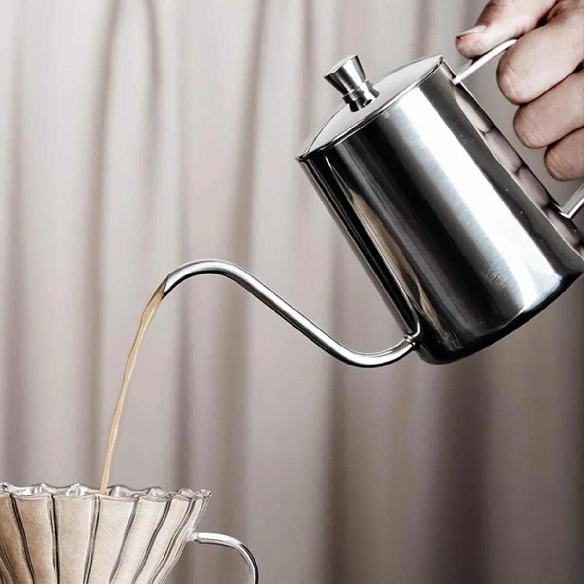 Stainless Steel Pour-over Coff - Coffee Equipment Pour Over 评论和价格