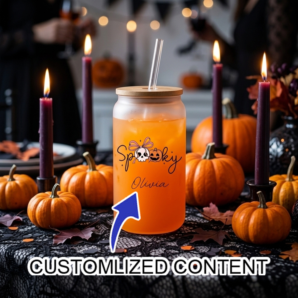 Custom Name Spooky Halloween G - Coffee Equipment For Camping 评论和价格