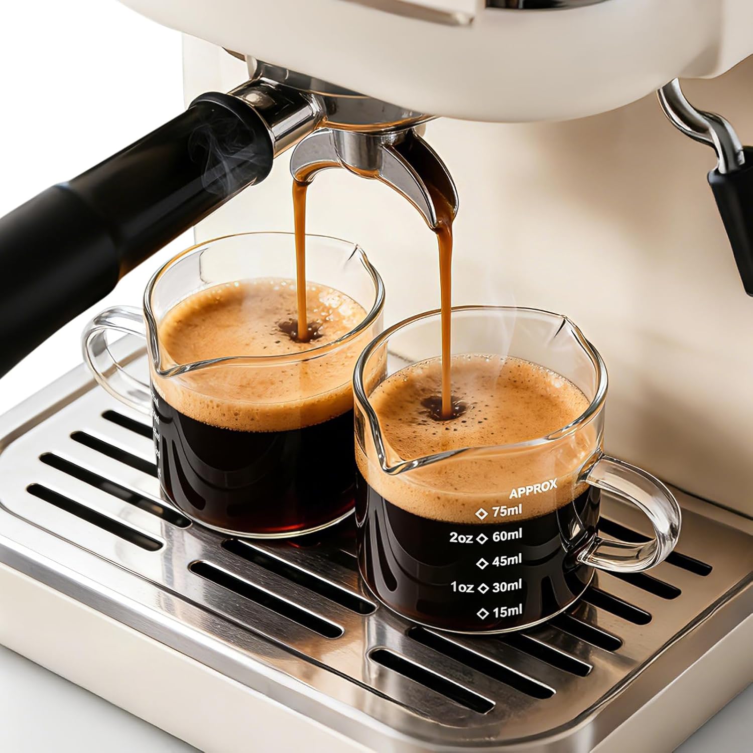 1/2pcs Espresso Cups 2.5oz Esp - Espresso Shot Glass 评论和价格