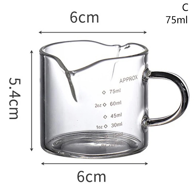 1/2pcs Espresso Cups 2.5oz Esp - Espresso Shot Glass 评论和价格