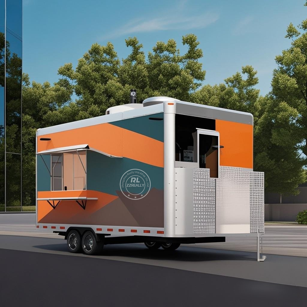 Snack Fast Food Truck Mobile K - Coffee Van Equipment 评论和价格