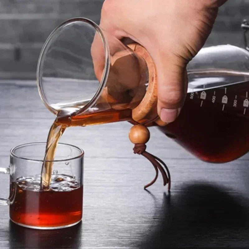 Hand Glass Coffee Kettle with  - Coffee Equipment Pour Over 评论和价格