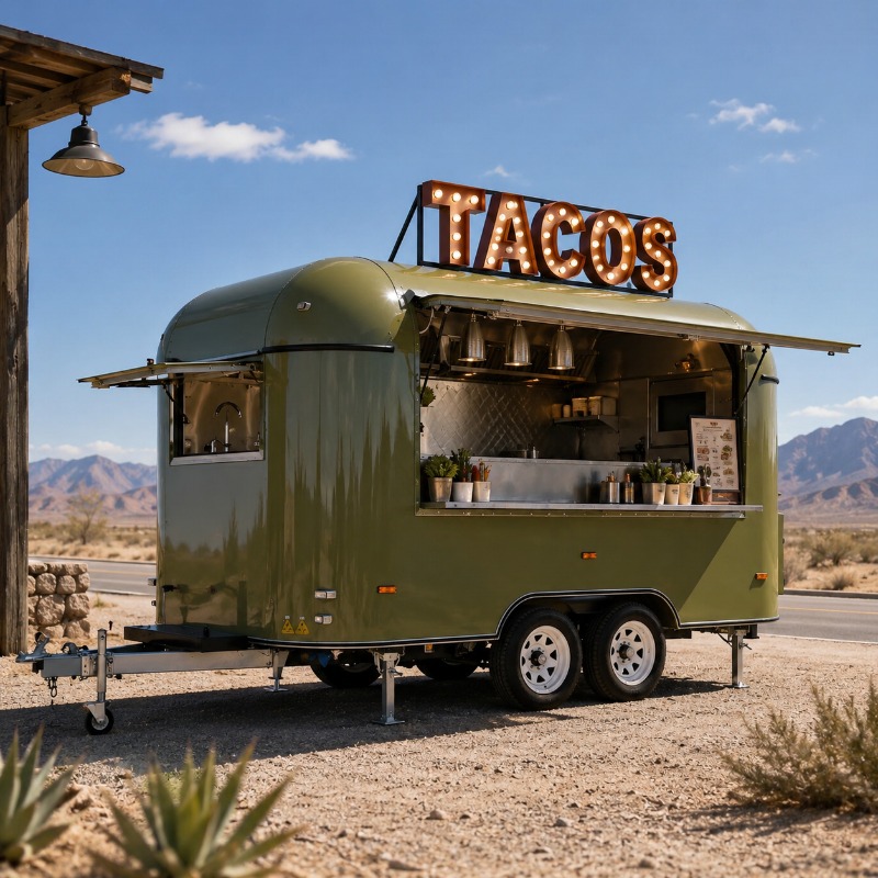 Food Truck Mobile with Kitchen - Coffee Van Equipment 评论和价格