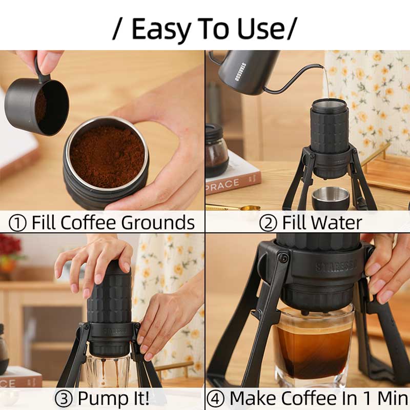 STARESSO Mirage SP300 Plus Por - Coffee Equipment For Camping 评论和价格